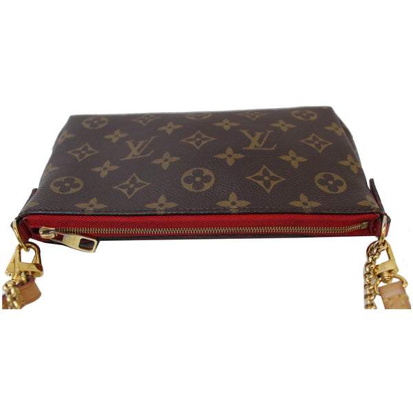 Louis Vuitton Pallas Monogram Canvas ZipperBag