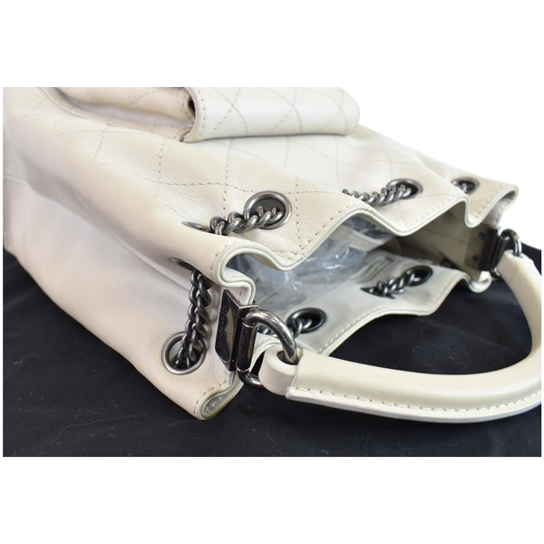 Chanel Urban Luxury Drawstring Handbag Ivory