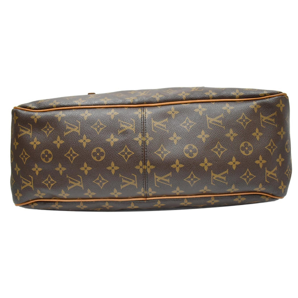 preowned LV Delightful GM Monogram Canvas Shoulder Bag - bottom side