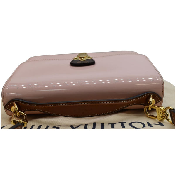 LOUIS VUITTON Cherrywood BB Patent Leather Shoulder Bag Rose Ballerine