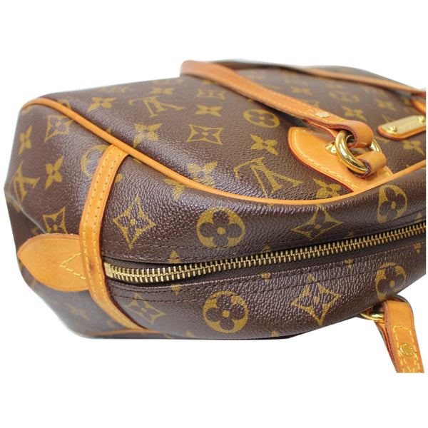 LOUIS VUITTON Montorgueil PM Monogram Canvas Shoulder Bag Brown