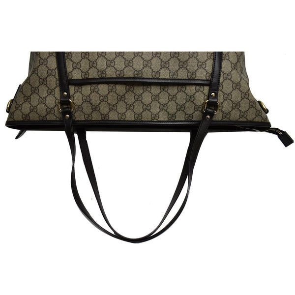 GUCCI Joy Medium GG Supreme Canvas Tote Bag Beige 388923