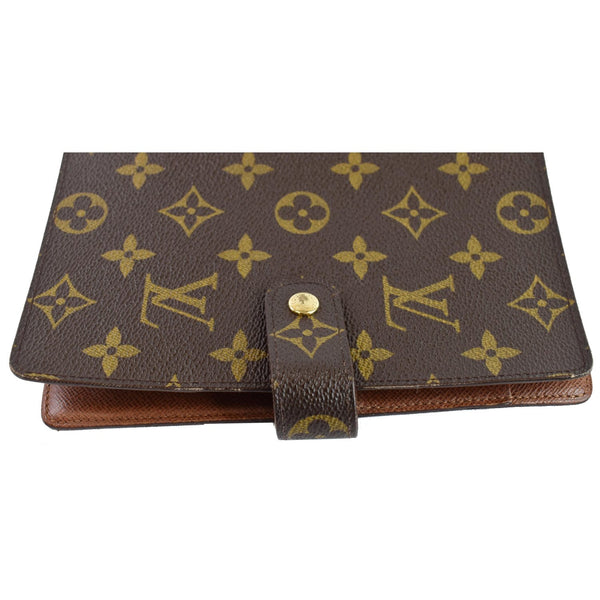 Louis Vuitton Agenda PM Monogram Canvas Planner Cover - top view