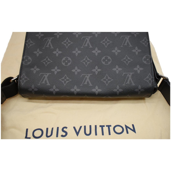 LOUIS VUITTON District PM Monogram Eclipse Messenger Bag Black