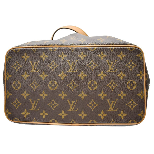 LOUIS VUITTON Palermo PM Monogram Canvas Shoulder Bag Brown