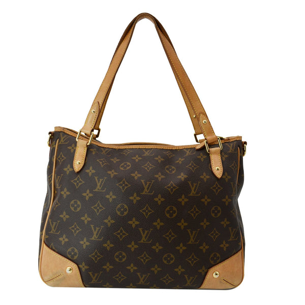 LOUIS VUITTON Estrela MM Monogram Canvas Shoulder Bag Brown