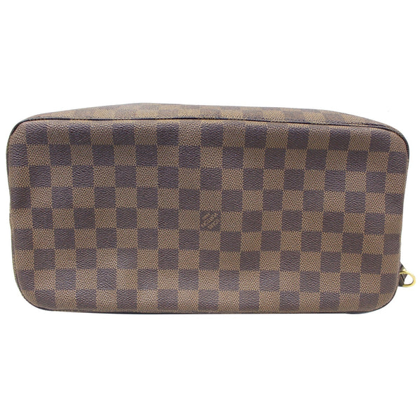 LOUIS VUITTON Neverfull MM Damier Ebene Tote Shoulder Bag-US
