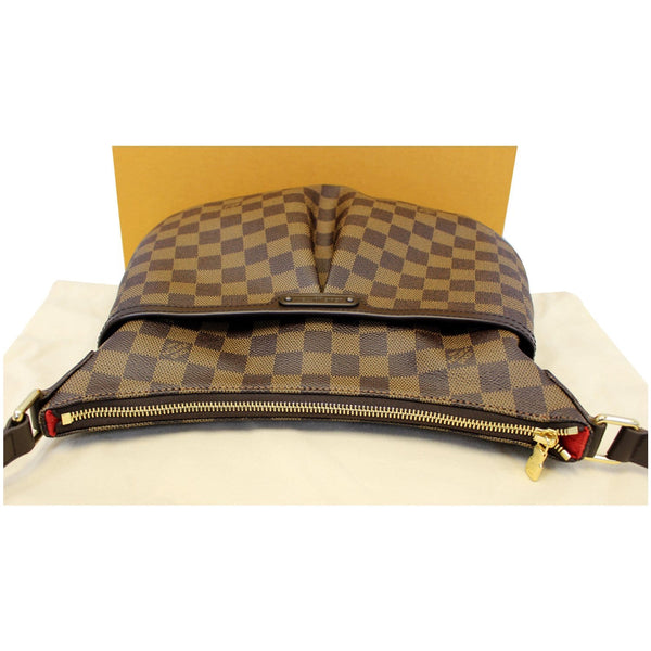 LOUIS VUITTON Bloomsbury PM Damier Ebene Crossbody Bag Brown