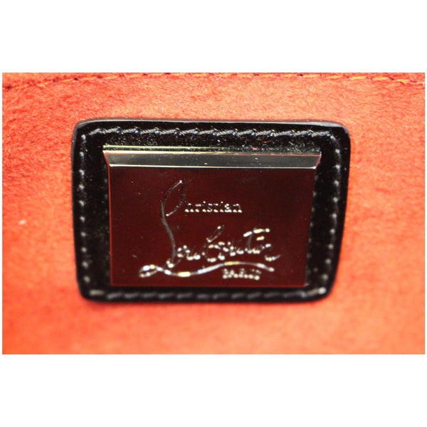 Christian Louboutin Vero Dodat Patent Leather Clutch Bag Black-US