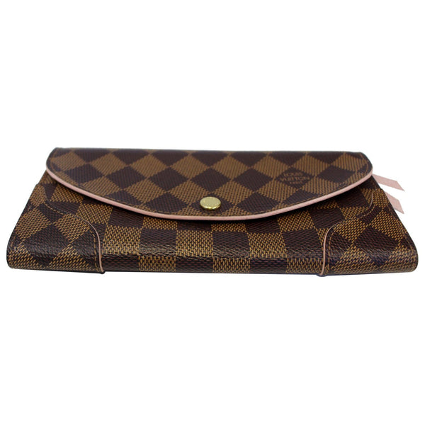 Louis Vuitton Caissa - Lv Damier Ebene Wallet - front view