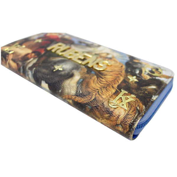 Louis Vuitton Zippy Wallet Peter Paul Rubens Blue - authentic to use