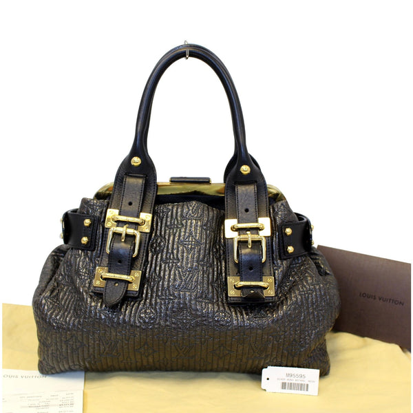 Louis Vuitton Motard Biker Bag - Lv Monogram Satchel Bag- front view