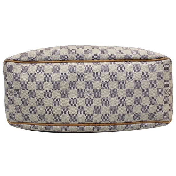 Louis Vuitton Delightful PM Damier Azur Hobo Bag bottom view