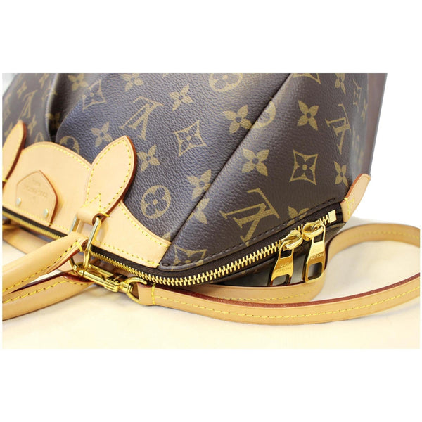 LOUIS VUITTON Segur Monogram Canvas Shoulder Handbag Brown-US
