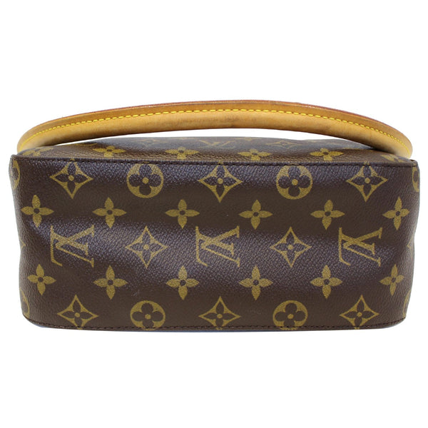 LOUIS VUITTON Looping MM Monogram Canvas Shoulder Bag Brown