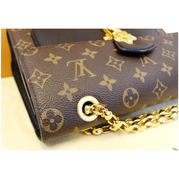 LOUIS VUITTON Victoire Monogram Canvas Shoulder Crossbody Bag Noir-US