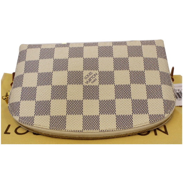 LOUIS VUITTON Damier Azur Cosmetic Pouch White-US