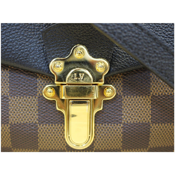 LOUIS VUITTON Clapton PM Damier Ebene Shoulder Bag Black-US