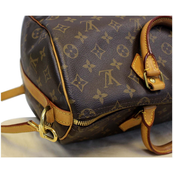 Louis Vuitton Speedy 35 - Lv Monogram Canvas Shoulder Bag - corner