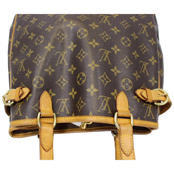 LOUIS VUITTON Batignolles Vertical Monogram Canvas Shoulder Bag Brown-US
