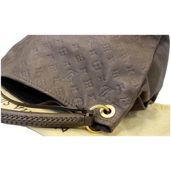 LOUIS VUITTON Artsy MM Monogram Empreinte Leather Shoulder Bag-US