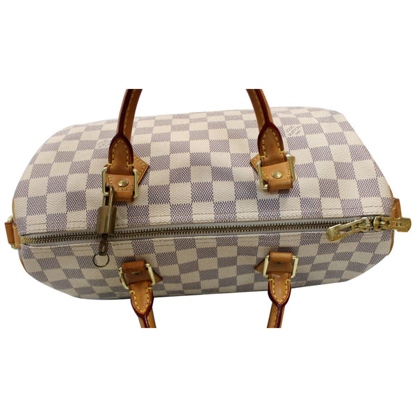 lv Speedy 30 Damier Azur Top look elbow Bag