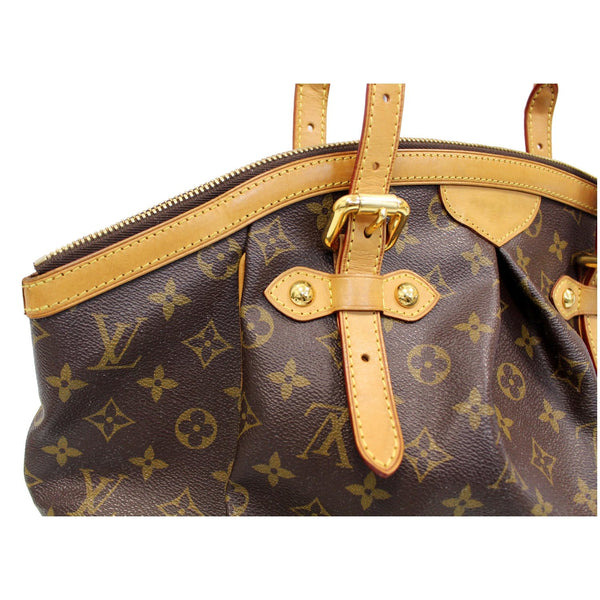 LOUIS VUITTON Tivoli GM Monogram Canvas Shoulder Bag Brown