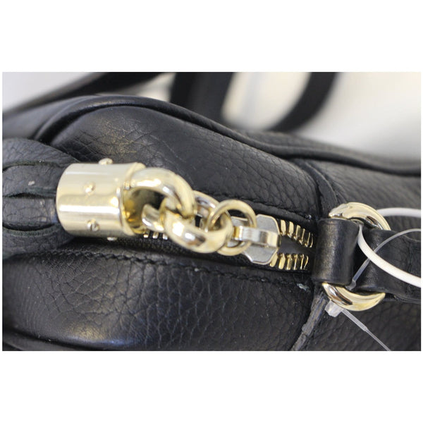 GUCCI Soho Disco Black Leather Crossbody Bag 308364-US