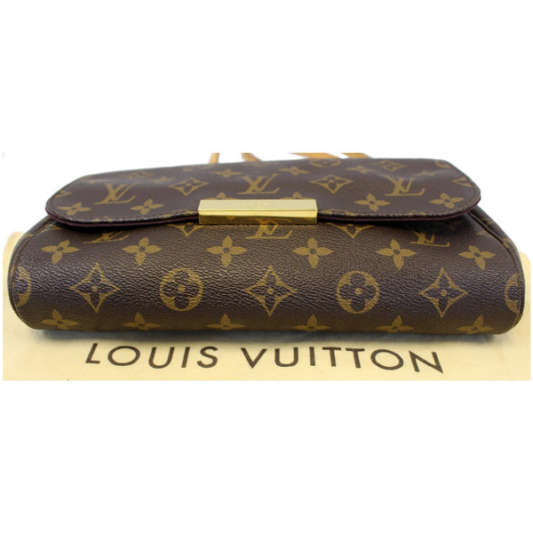 LOUIS VUITTON Favorite MM Monogram Canvas Crossbody Bag Brown