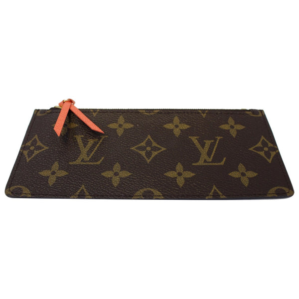 LOUIS VUITTON Felicie Zippered Monogram Canvas Insert Pouch Brown-US