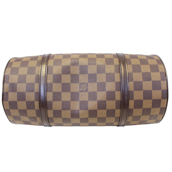 Women LV Papillon 30 Damier Ebene Shoulder Handbag