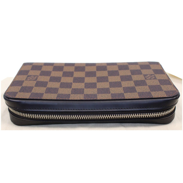 LOUIS VUITTON Zippy XL Damier Ebene Wallet Brown