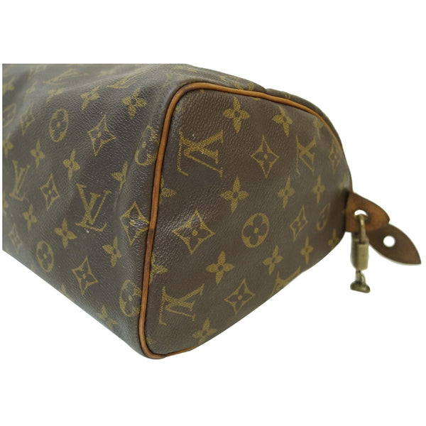 Louis Vuitton Speedy 25 Satchel Bag firmly knoted