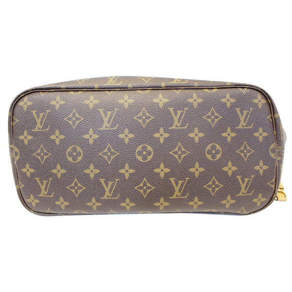 LOUIS VUITTON Monogram Canvas Neverfull MM Brown Tote Bag-US