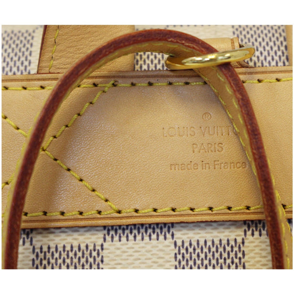 LOUIS VUITTON Sperone BB Damier Azur Backpack Bag White-US