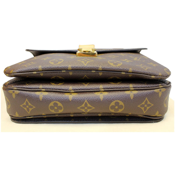 LOUIS VUITTON Metis Pochette Monogram Canvas Crossbody Bag Brown