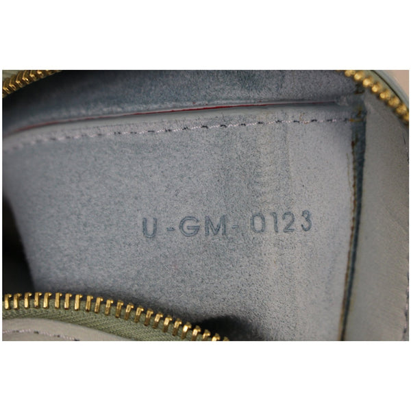 CELINE Knotted Leather Clutch Powder Blue-US