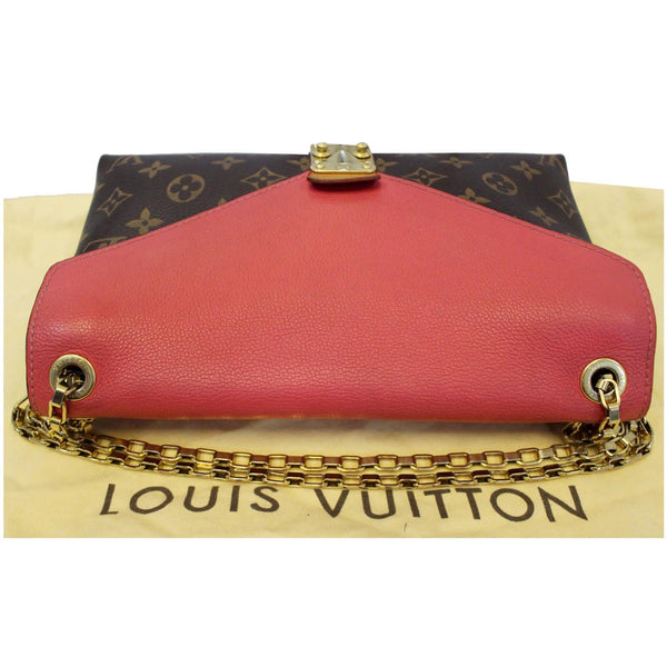Louis Vuitton Pallas Chain Monogram Canvas Bag Front
