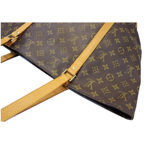 LOUIS VUITTON Sac Shopping Monogram Canvas Tote Bag Brown-US