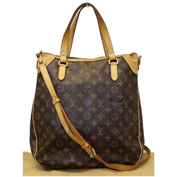 LOUIS VUITTON Odeon GM Monogram Canvas Shoulder Bag Brown