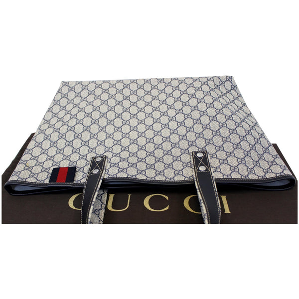 GUCCI GG Supreme Tote Bag 211134 Blue