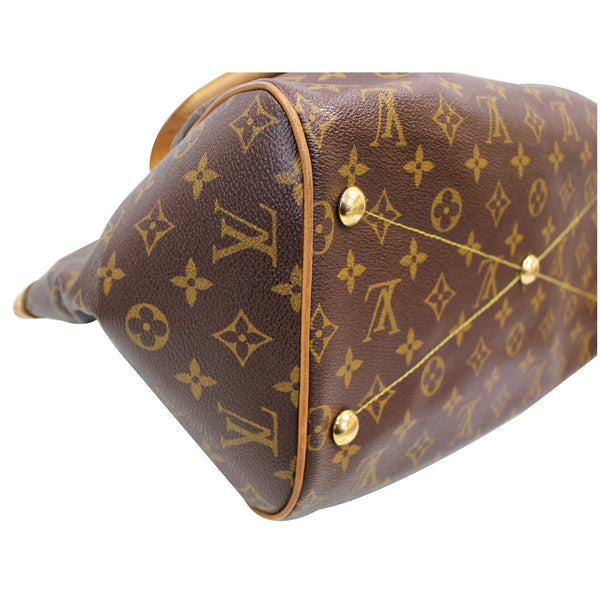 zipper closure Lv Tivoli GM Monogram Canvas Bag