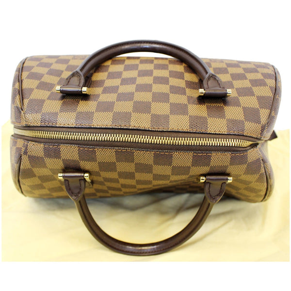 LOUIS VUITTON Ribera MM Damier Ebene Satchel Bag Brown-US