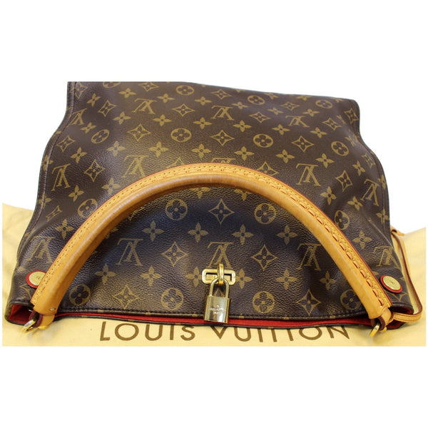 Louis Vuitton Gaia Shoulder Bag Monogram Canvas - front view
