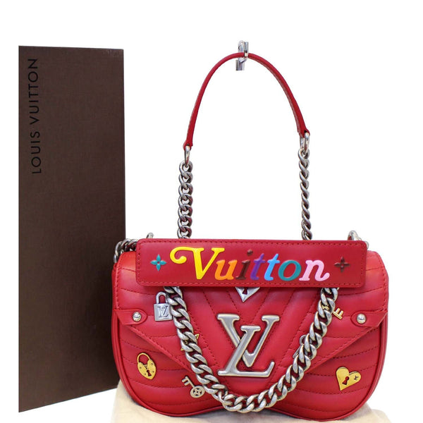 Louis Vuitton PM Wave Love Lock Chain Shoulder Bag