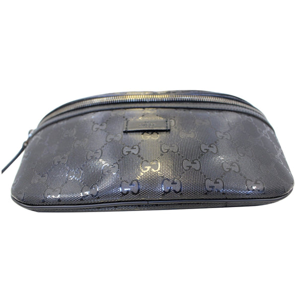 GUCCI GG Imprime Monogram Waist Bum Bag Black 233269-US