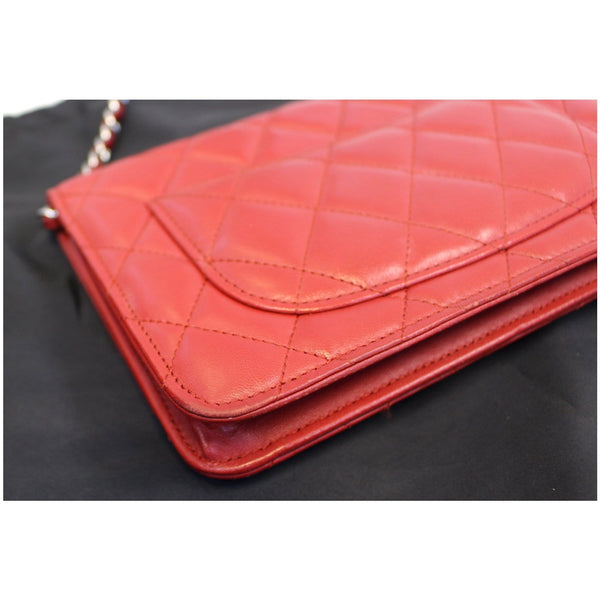 CHANEL Wallet on Chain Quilted Leather Shoulder Crossbody Bag-US