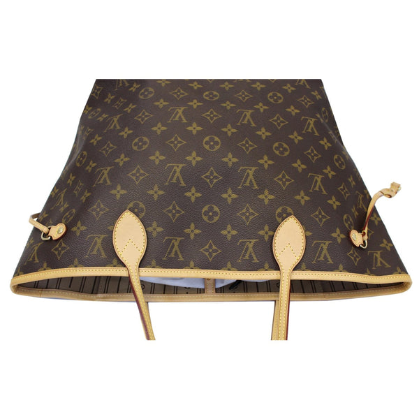 LOUIS VUITTON Neverfull MM Monogram Canvas Tote Bag Brown-US