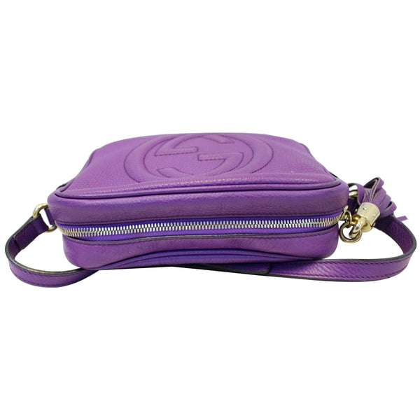 GUCCI Soho Disco Pebbled Leather Small Crossbody Bag 308364-US