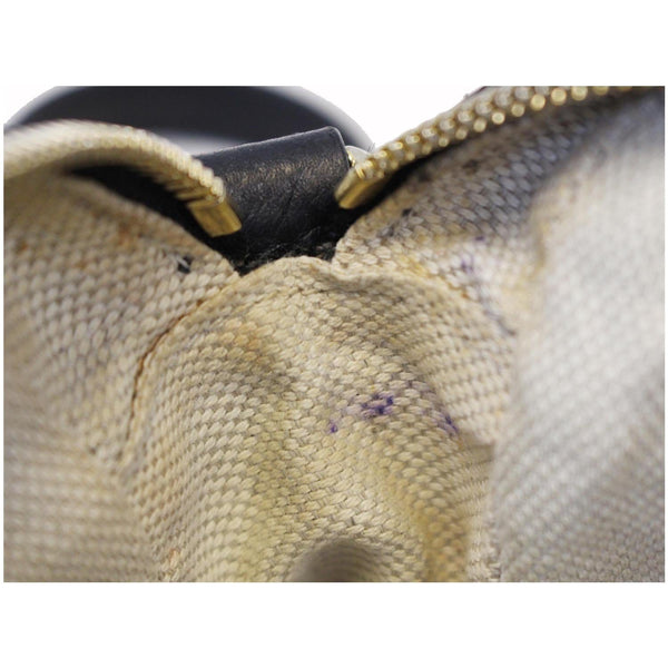 GUCCI Soho Disco Pebbled Leather Small Crossbody Bag Black